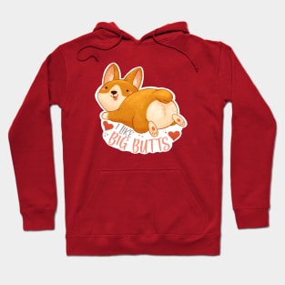 Corgi Butt 1 Hoodie